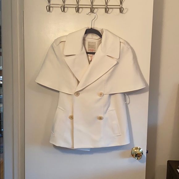 cream short jacket